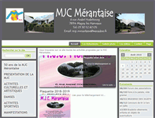 Tablet Screenshot of mjc-magny-les-hameaux.com